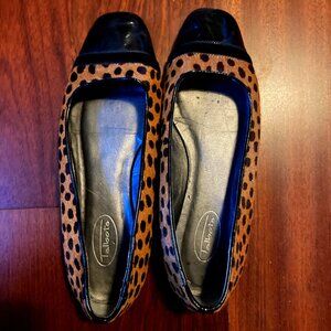 Cheetah print flats size 7